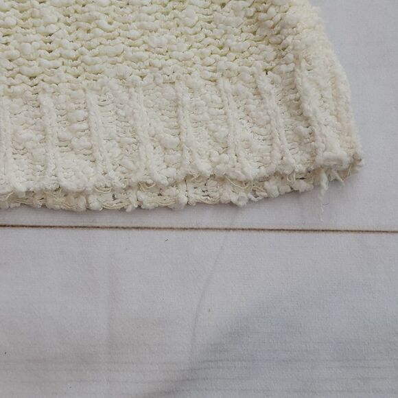 Vintage Here's a Hug Pastels Summer Sleevess Acrylic Sweater size Large - Picture 8 of 9